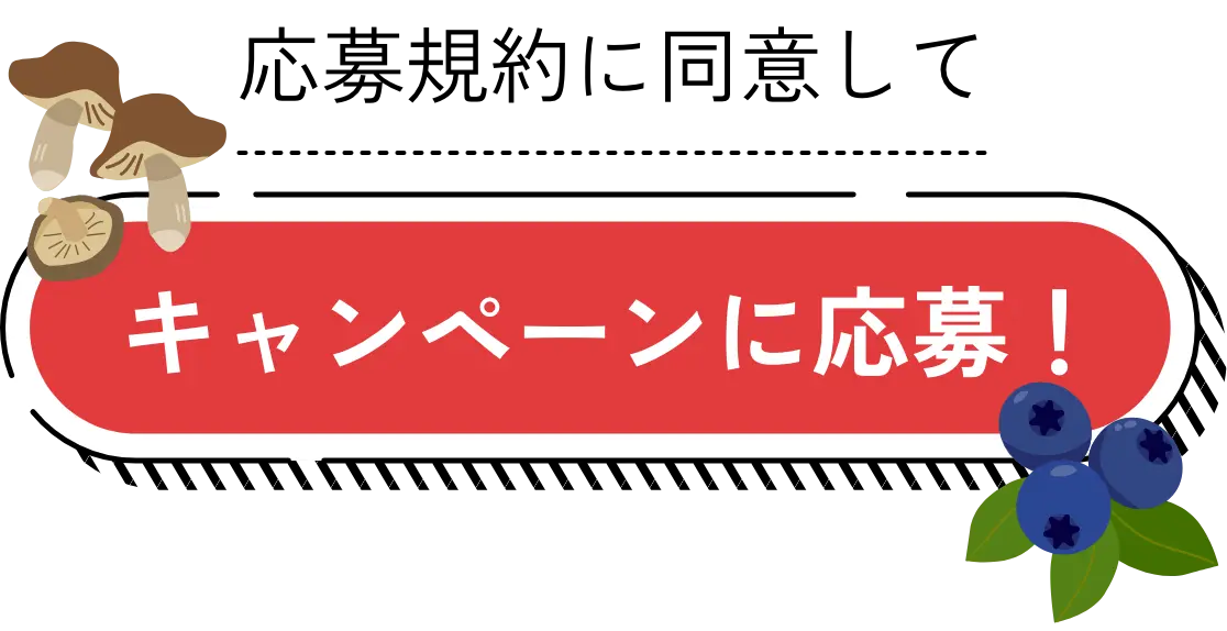 アンケートに答えてキャンペーンに応募する